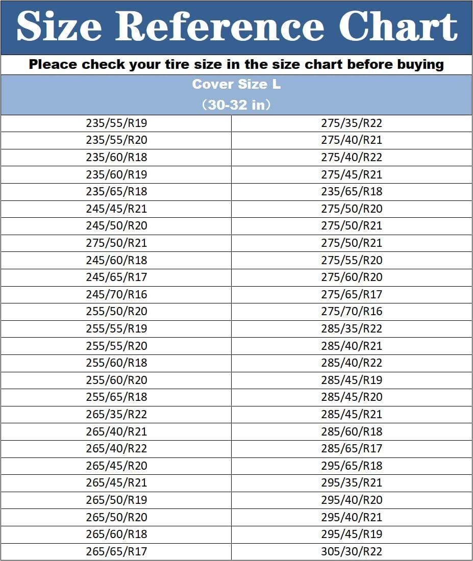 imageMORNYRAY Tire Covers 4 PackWaterproof AntiUV Snow Sun Rain Tire Covers for RVTruck SUV Trailer CamperFit 3032 Inch Tire Diameters