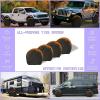 imageMORNYRAY Tire Covers 4 PackWaterproof AntiUV Snow Sun Rain Tire Covers for RVTruck SUV Trailer CamperFit 2426 Inch Tire Diameters