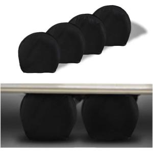 imageMORNYRAY Tire Covers 4 PackWaterproof AntiUV Snow Sun Rain Tire Covers for RVTruck SUV Trailer CamperFit 2729 Inch Tire Diameters