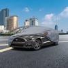 image:imageMORNYRAY Car Cover Compatible with Ford Mustang Waterproof All Weather for Automobiles Outdoor Full Cover Rain Sun UV Protection with Zipper Cotton Grey Custom Fit Ford Mustang