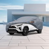 image:imageMORNYRAY Car Cover Compatible with Toyota RAV4 Waterproof All Weather for Automobiles Outdoor Full Cover Rain Sun UV Protection with Zipper Cotton Grey Custom Fit Toyota RAV4
