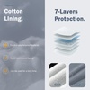 image:imageMORNYRAY Car Cover Compatible with Toyota RAV4 Waterproof All Weather for Automobiles Outdoor Full Cover Rain Sun UV Protection with Zipper Cotton Grey Custom Fit Toyota RAV4